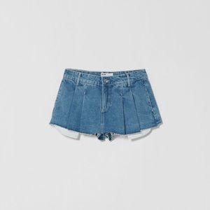 Denim skirt from BERSHKA